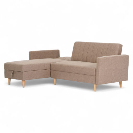 Agata Reversible L Shaped Sofa Bed - Image 4