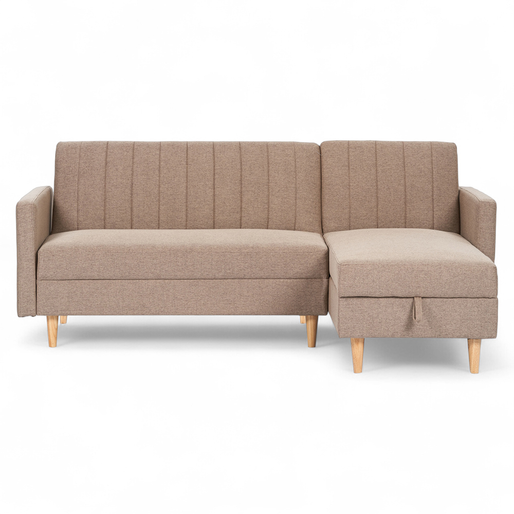 Agata Reversible L Shaped Sofa Bed - Image 12