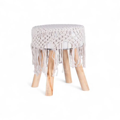 Macrame Stool