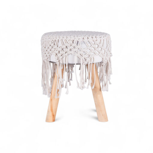 Macrame Stool - Image 2