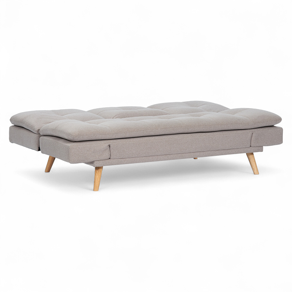 Hugh 3 Seater Sofa Bed with Cup Holder - Image 2