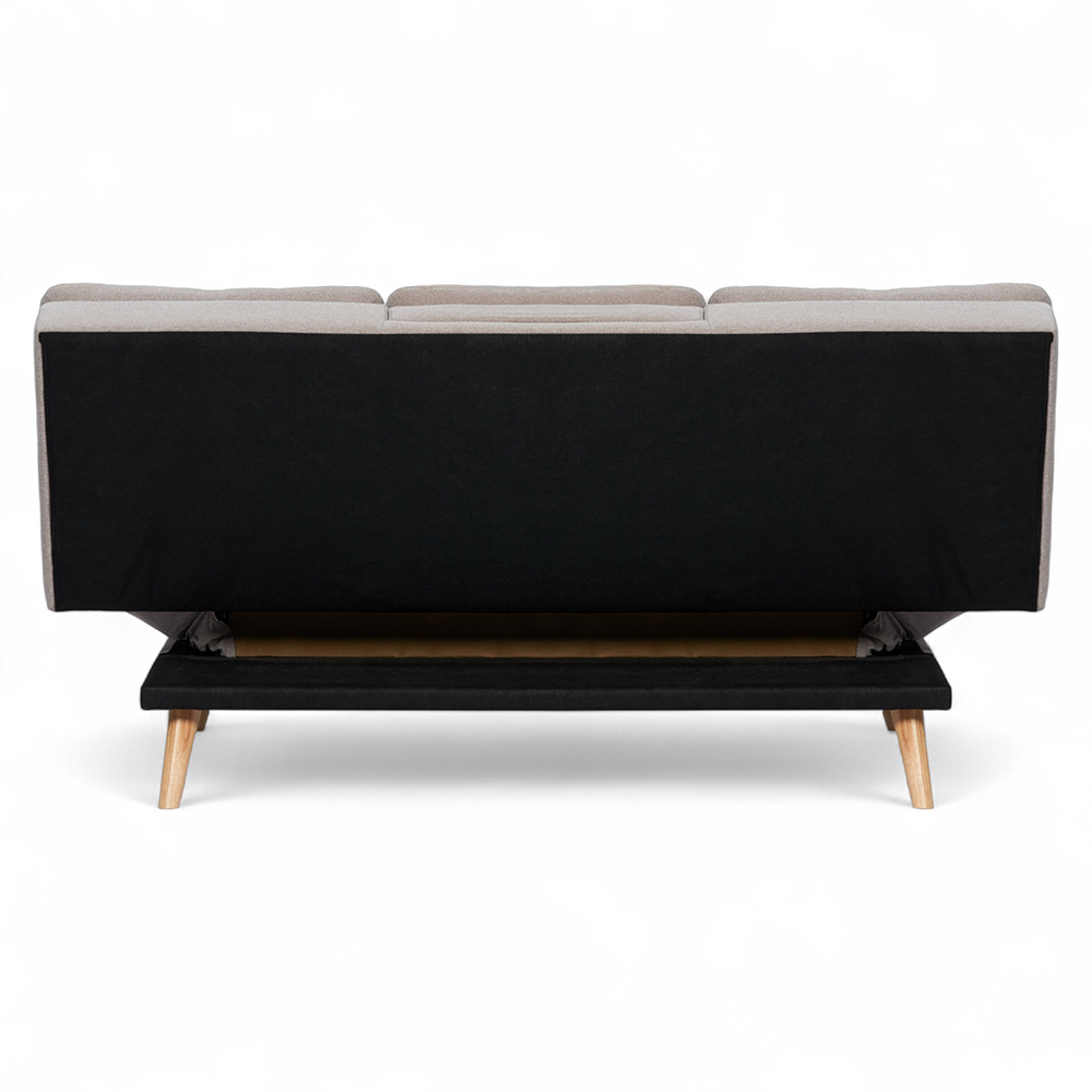 Hugh 3 Seater Sofa Bed with Cup Holder - Image 15