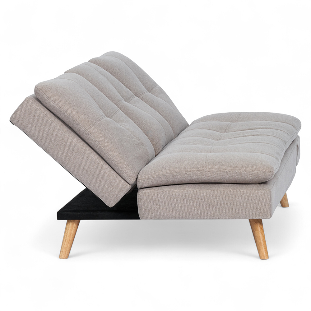 Hugh 3 Seater Sofa Bed with Cup Holder - Image 12