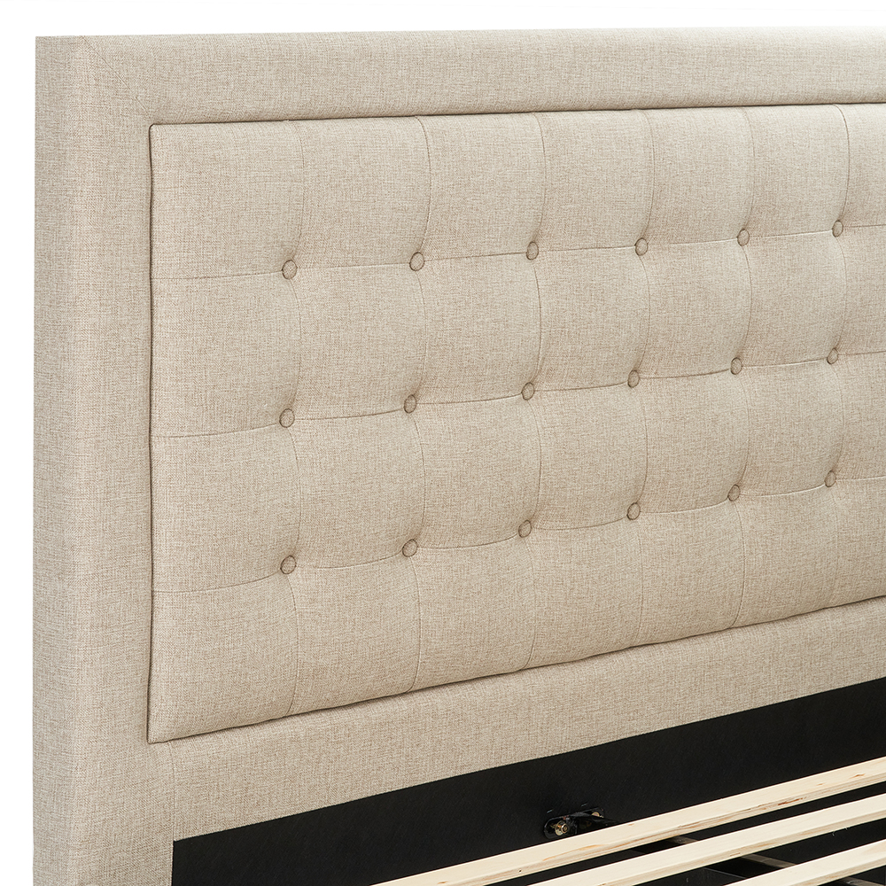 Zelma Queen Size Bed Frame - Image 4