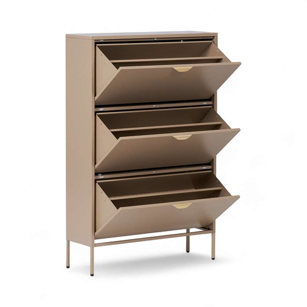 Neal Shoe Cabinet (3 Tier) - Image 2