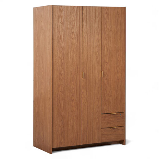 Janelle Wardrobe (3 Doors 2 Drawers)