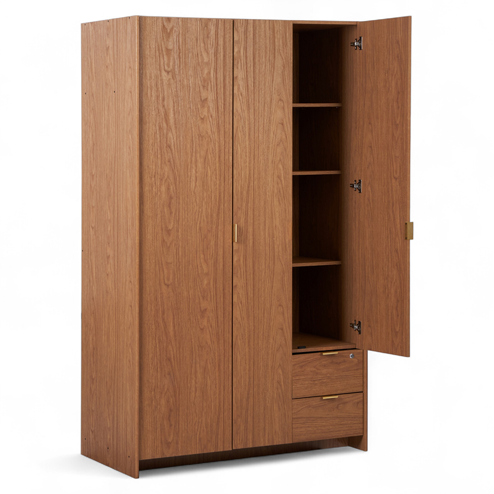 Janelle Wardrobe (3 Doors 2 Drawers) - Image 2