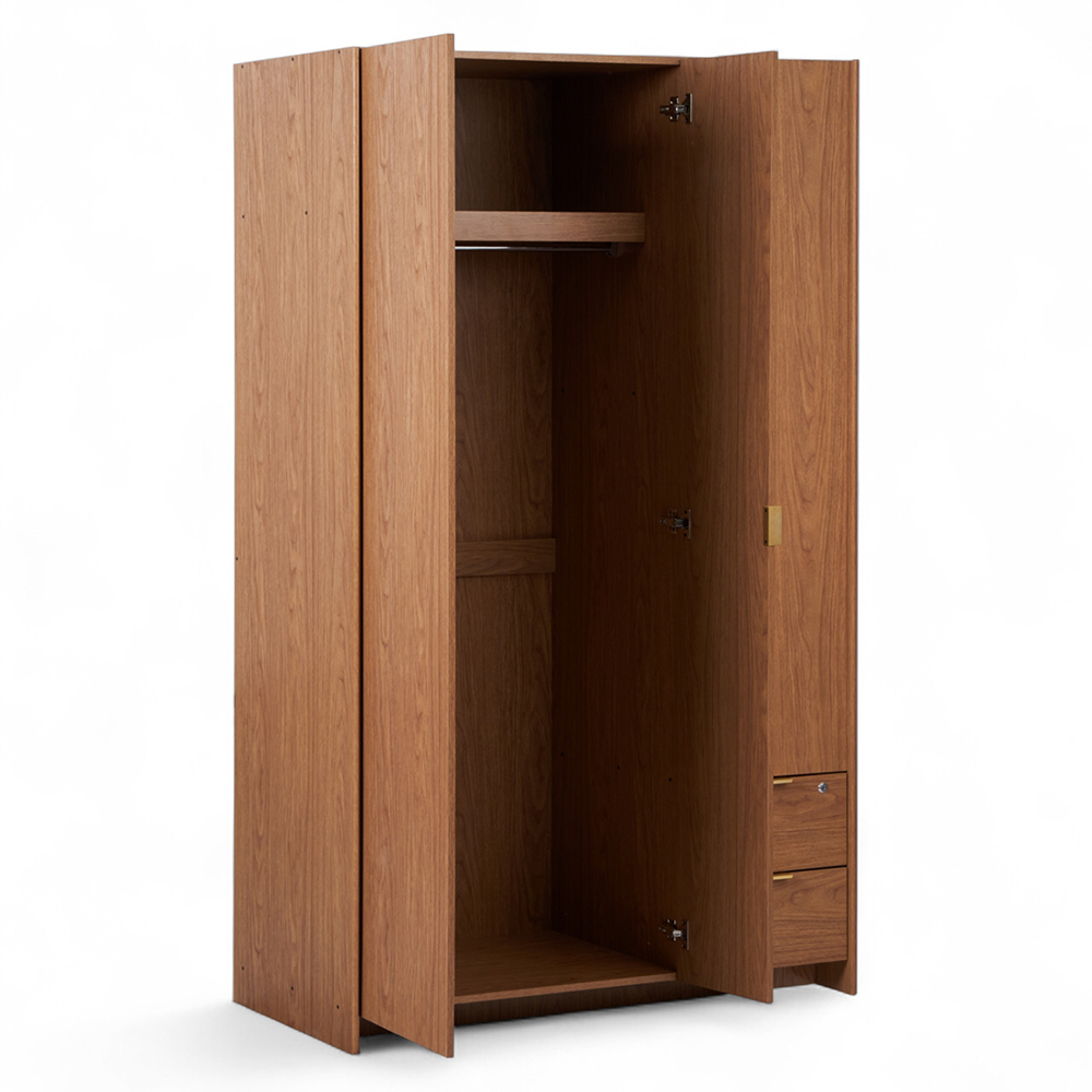 Janelle Wardrobe (3 Doors 2 Drawers) - Image 4