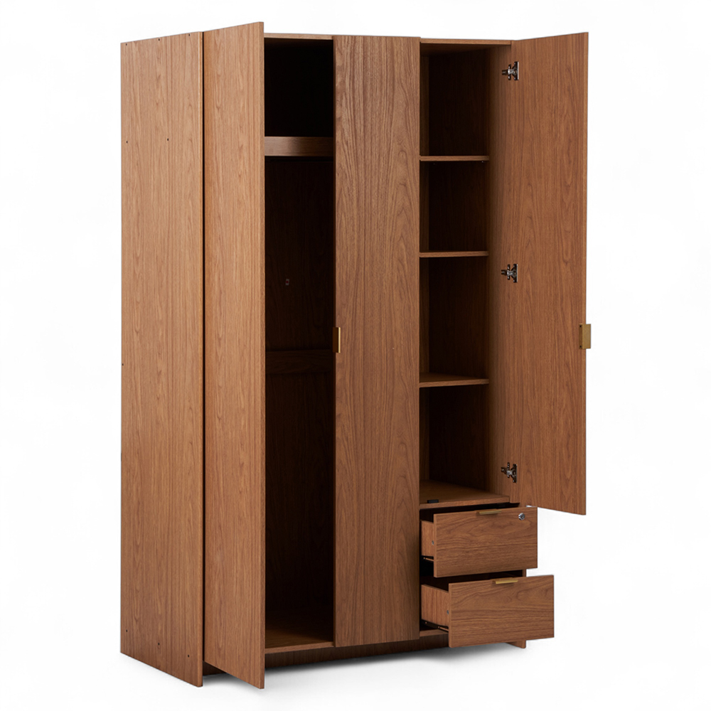 Janelle Wardrobe (3 Doors 2 Drawers) - Image 5