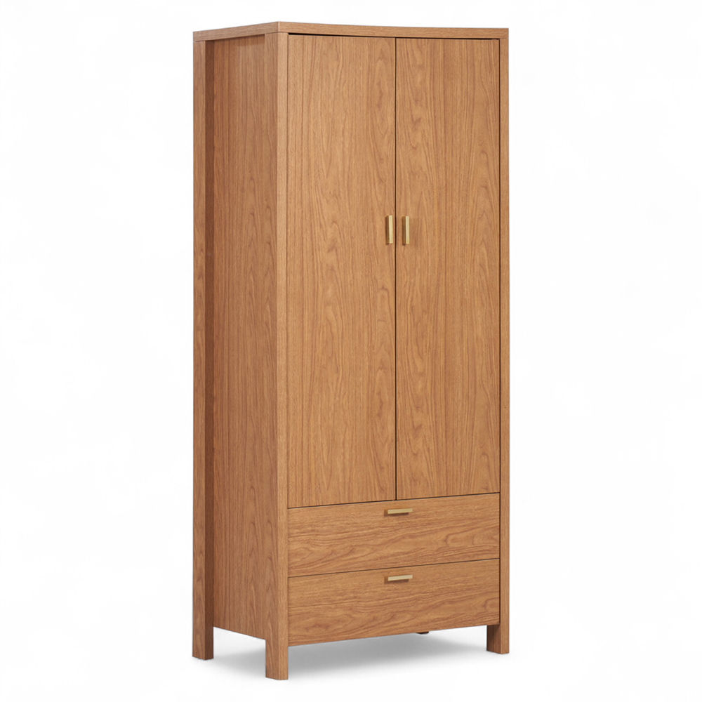 Janelle Wardrobe (2 Doors 2 Drawers)