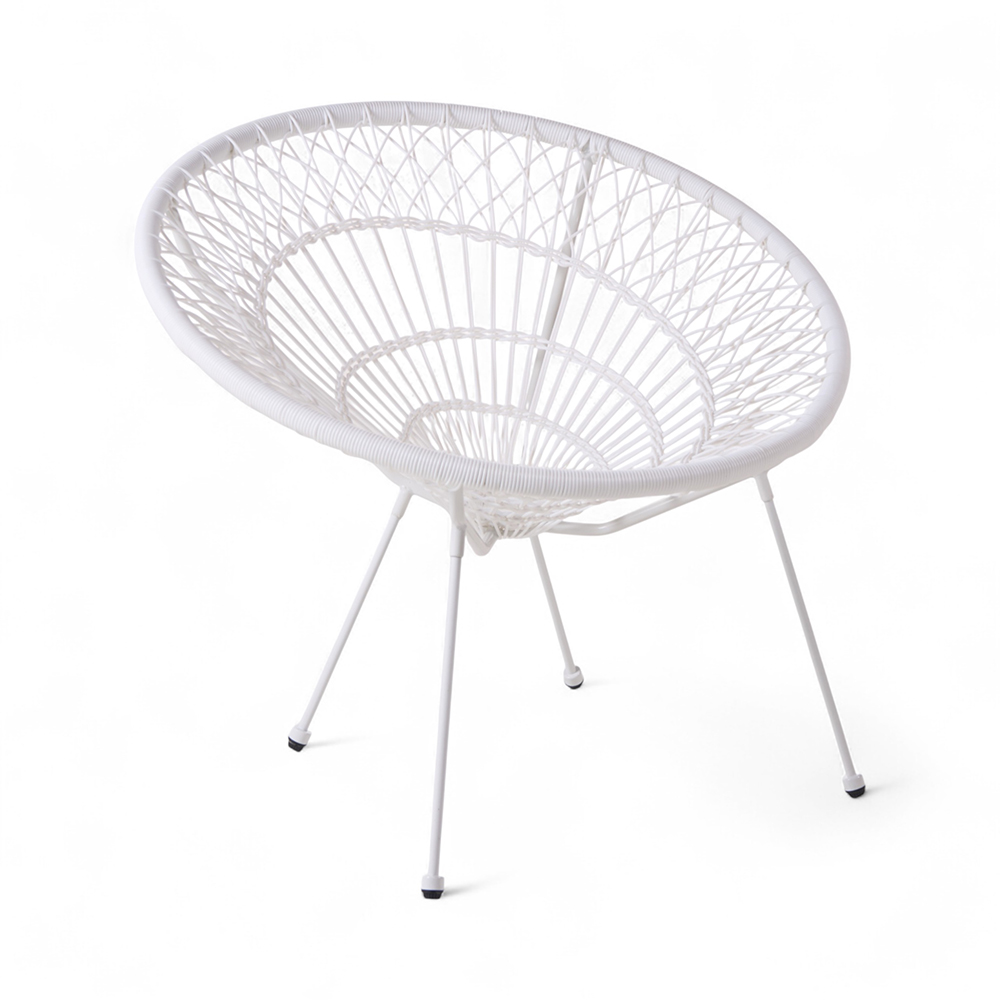 Ceslav Rattan Lounge Chair