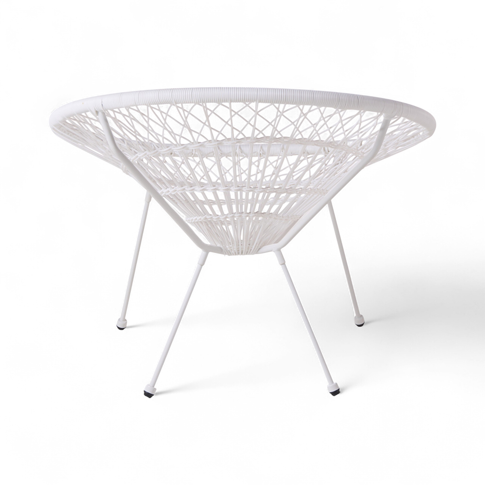 Ceslav Rattan Lounge Chair - Image 4