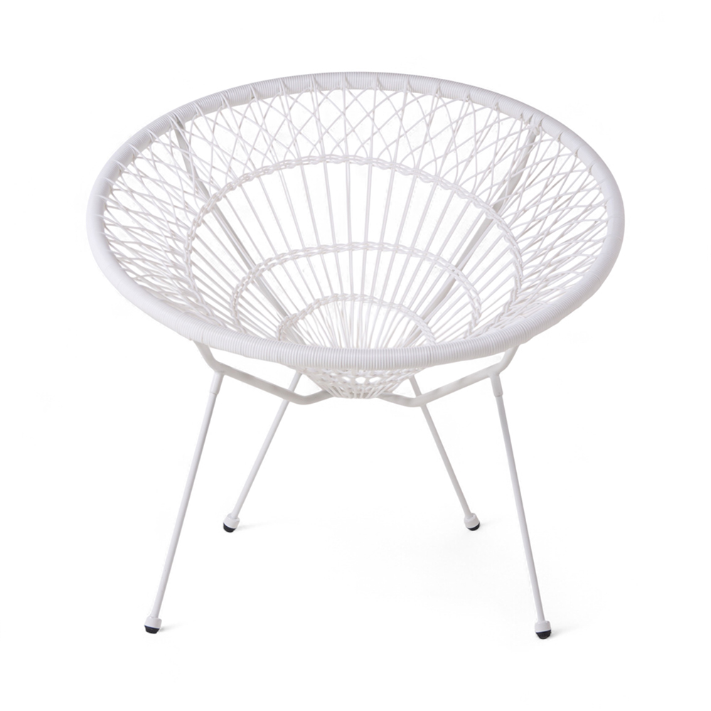 Ceslav Rattan Lounge Chair - Image 2