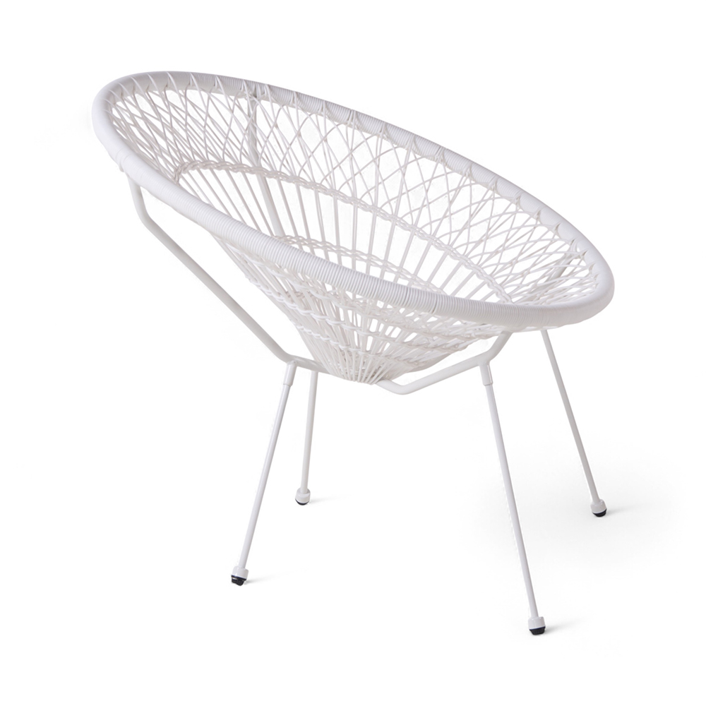Ceslav Rattan Lounge Chair - Image 3