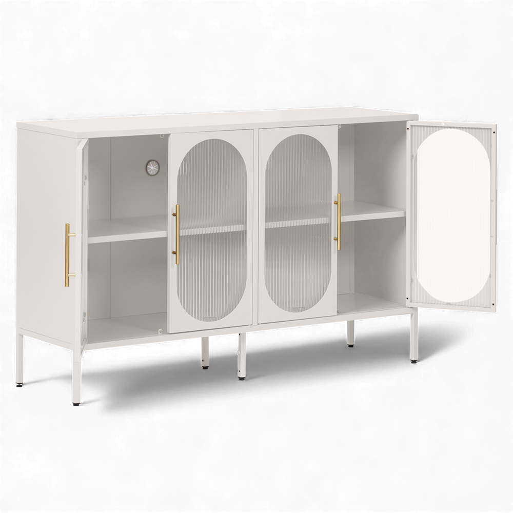 Nina 4 Glass Doors Cabinet - Image 2