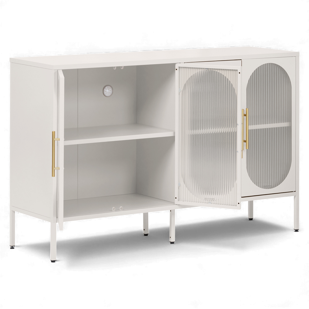 Nina 4 Glass Doors Cabinet - Image 7